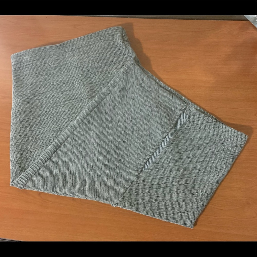 Zara Grey Midi Skirt